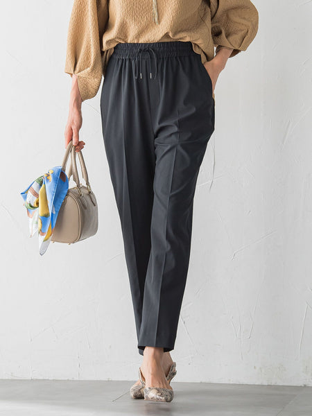 【WEB限定】【待望の再登場！】Active Beautyテーパードパンツ≪13号あり/洗濯機で洗える≫