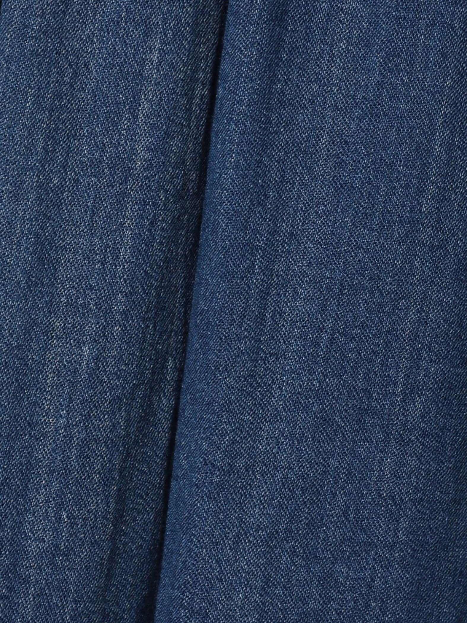 Hand MadeブラストデニムZIPワンピース