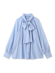 クリアローンワイドボウタイブラウス