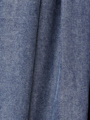 ゆれるデニムノースリーブワンピース