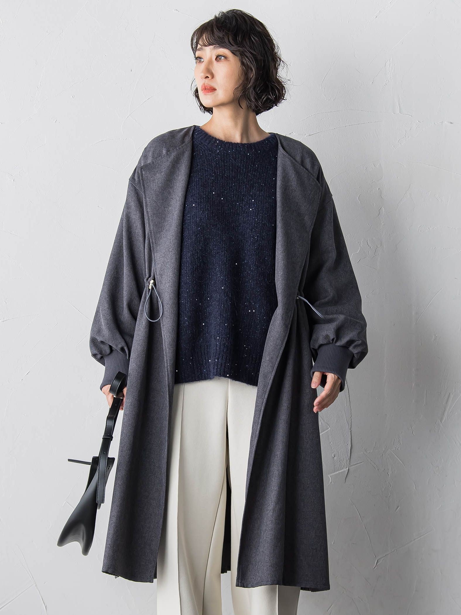 【WEB限定】”品よく軽やかに羽織れる”ライトコート