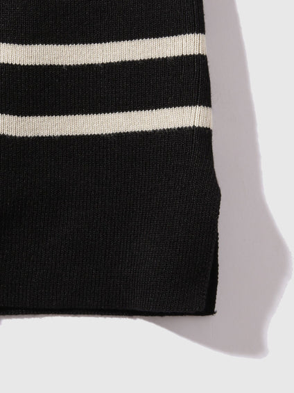 ハイネック総針ニットプルオーバー≪手洗い可能≫