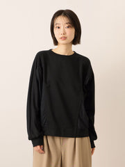 《予約販売》【ふんわり、きちんと。】ドルマンギャザープルオーバー≪手洗い可能≫