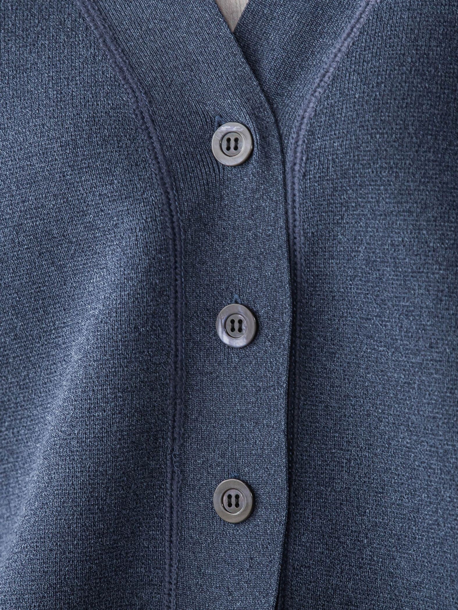 スポンディッシュVネックニットカーディガン≪洗濯機で洗える≫