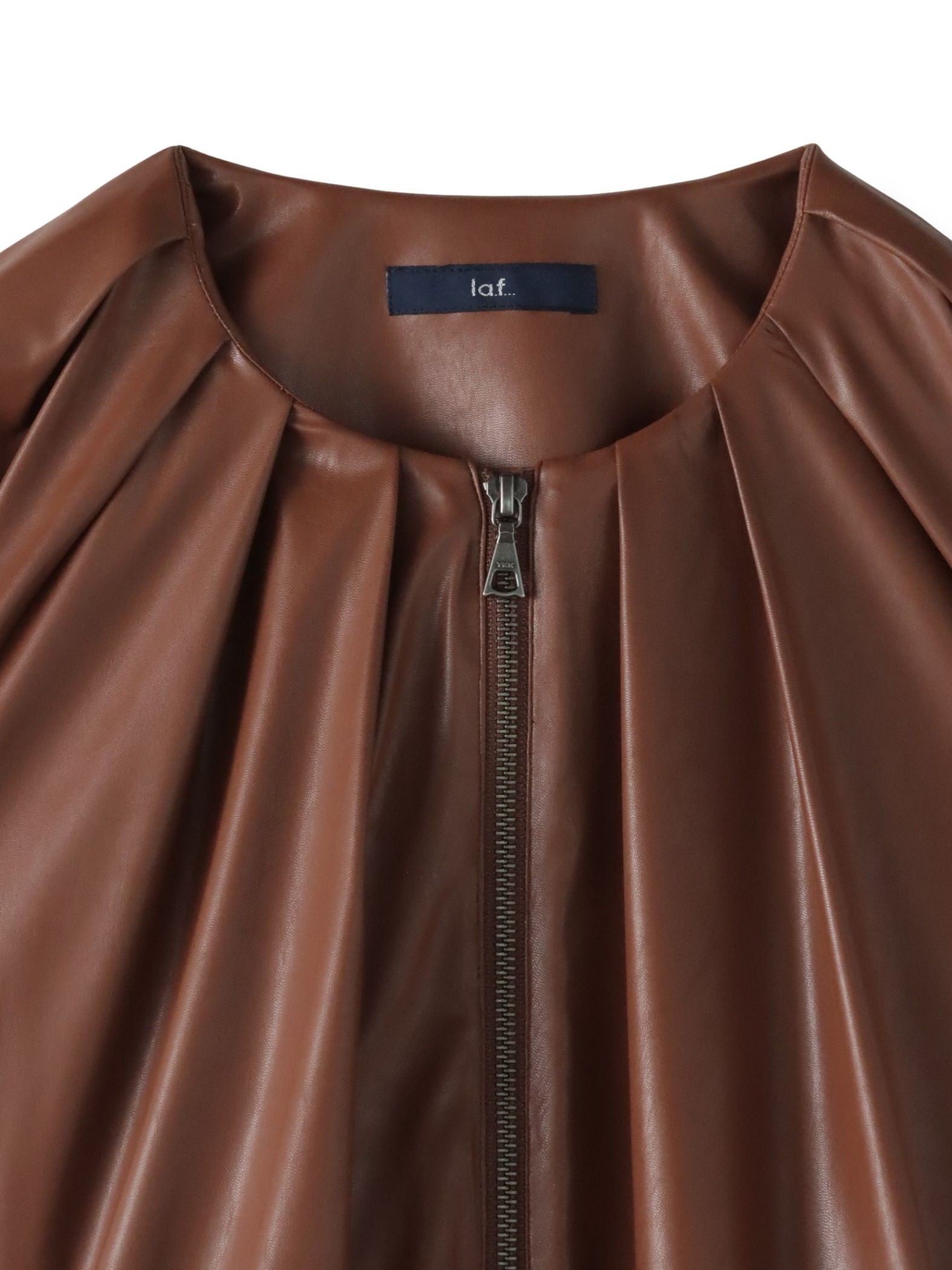 フェイクレザーブルゾン≪手洗い可能≫