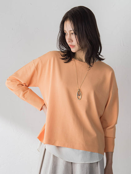 レイヤーオーバルネックレス