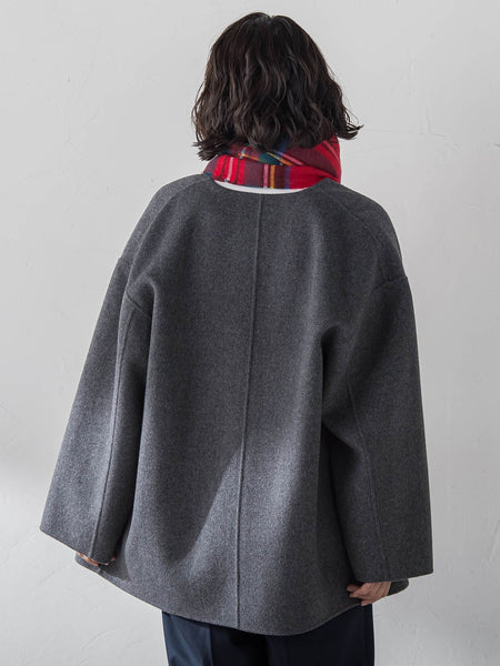 チェックマフラー