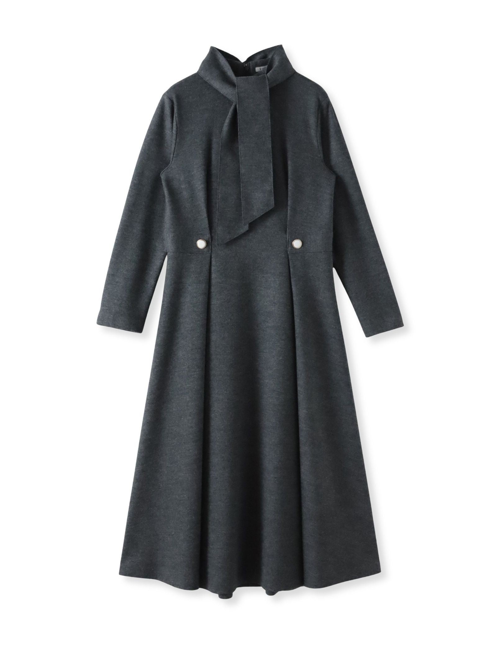 【WEB限定カラーあり/新色追加】ルミナリー圧縮スムースワンピース