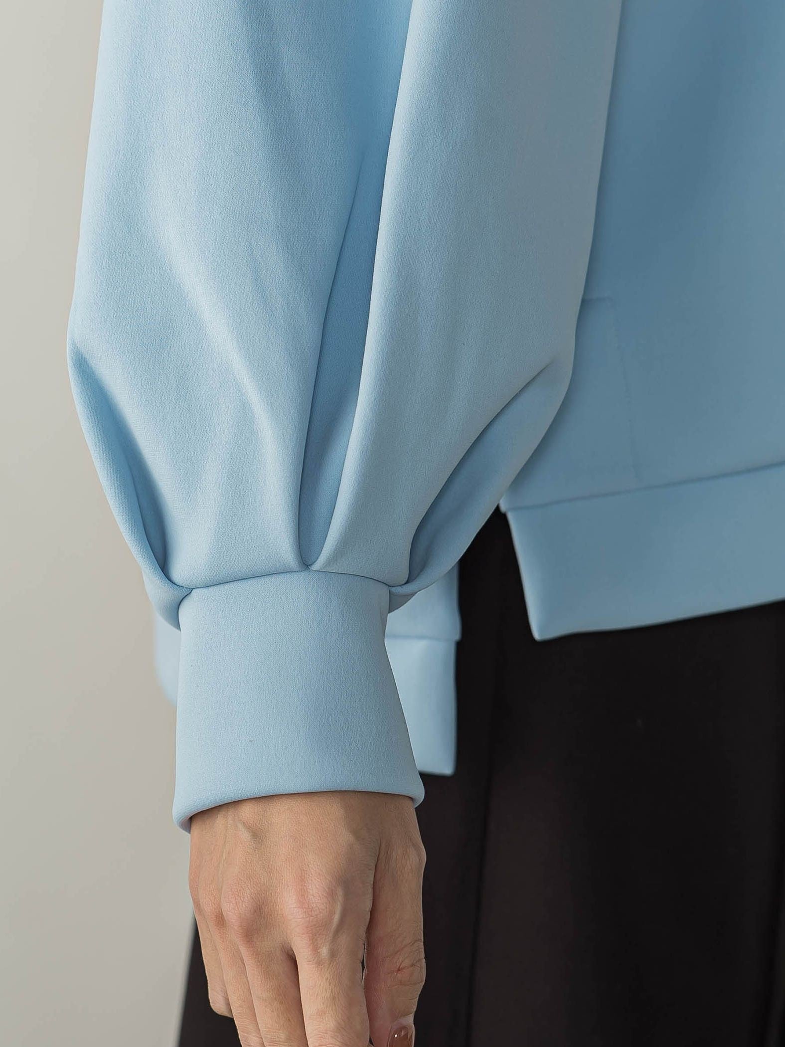 ダンボールモックネックプルオーバー≪手洗い可能≫