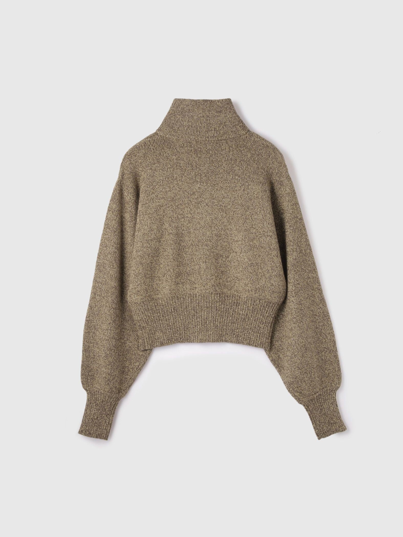 メニボタン2WAYネックニット≪手洗い可能≫