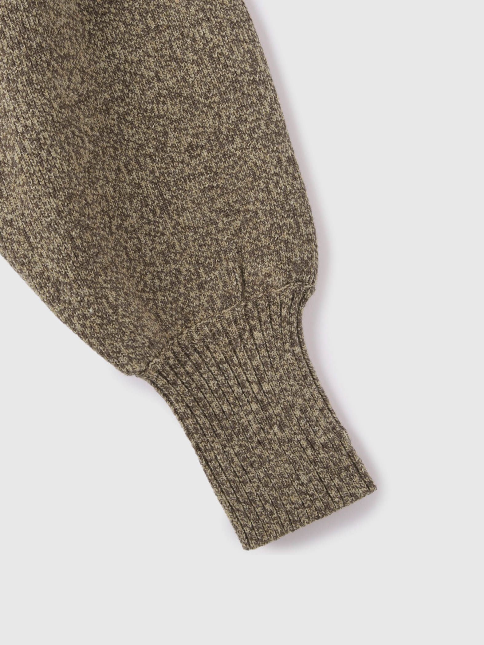 メニボタン2WAYネックニット≪手洗い可能≫