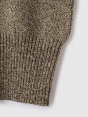 メニボタン2WAYネックニット≪手洗い可能≫