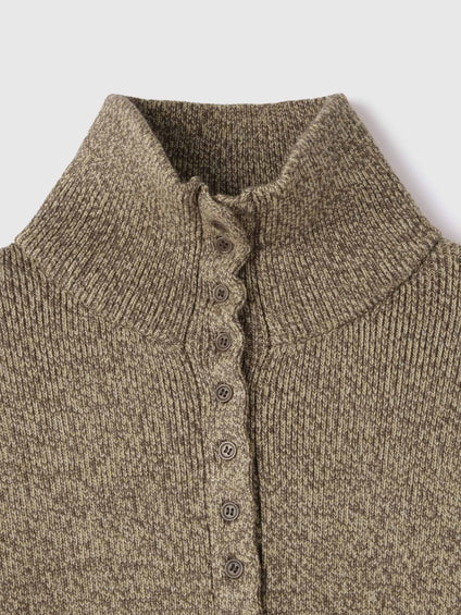 メニボタン2WAYネックニット≪手洗い可能≫