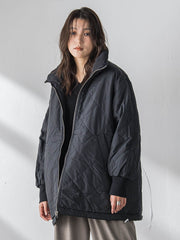 中綿リバーシブルコート≪手洗い可能≫