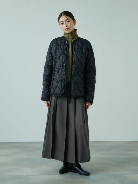 ワイドプリーツスリットスカート≪手洗い可能≫