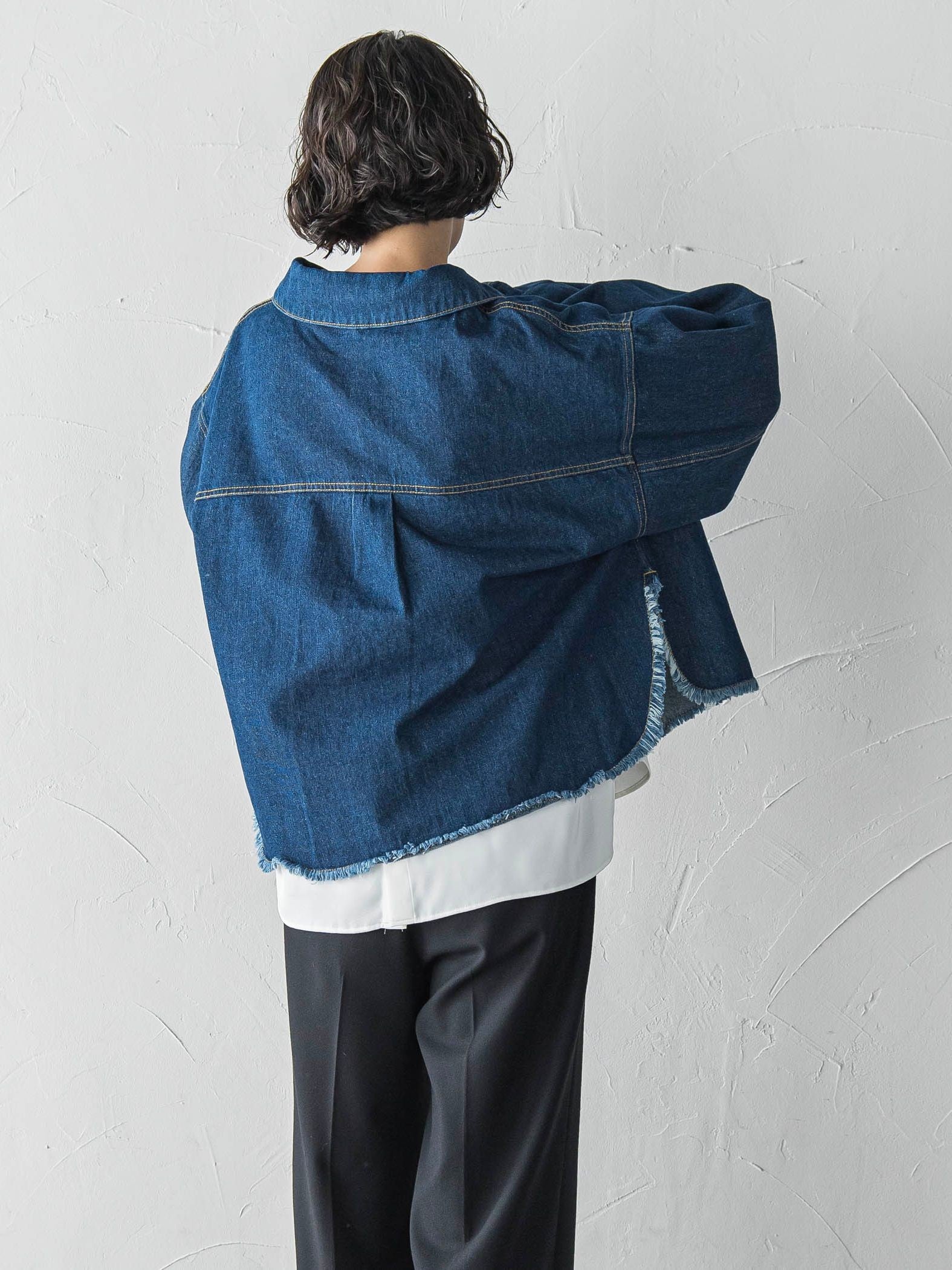 【biyori】”抜け感シルエットでこなれ感”オトナGジャン≪手洗い可能≫