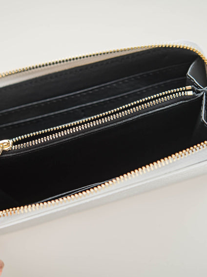 【AULENTTI】WALLET  metallic color