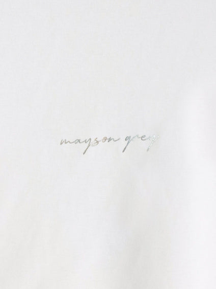 【J Lounge限定】MAYSON GREYロゴTシャツ≪手洗い可能≫