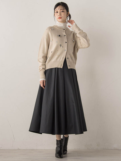 タフタタックスカート≪洗濯機で洗える≫