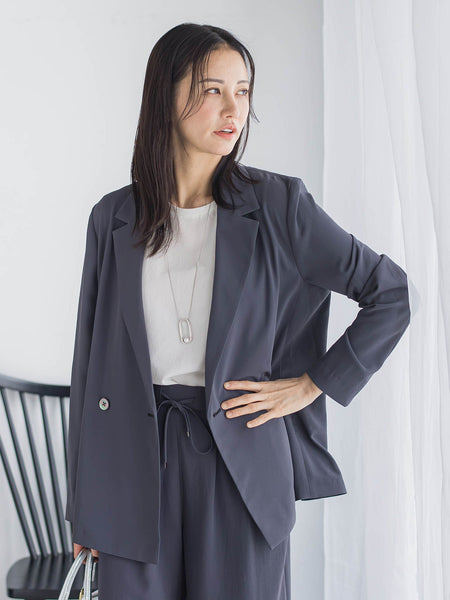 ≪シリーズ累計2万枚突破！≫【ラクする美人服】テーラードジャケット≪13号あり≫