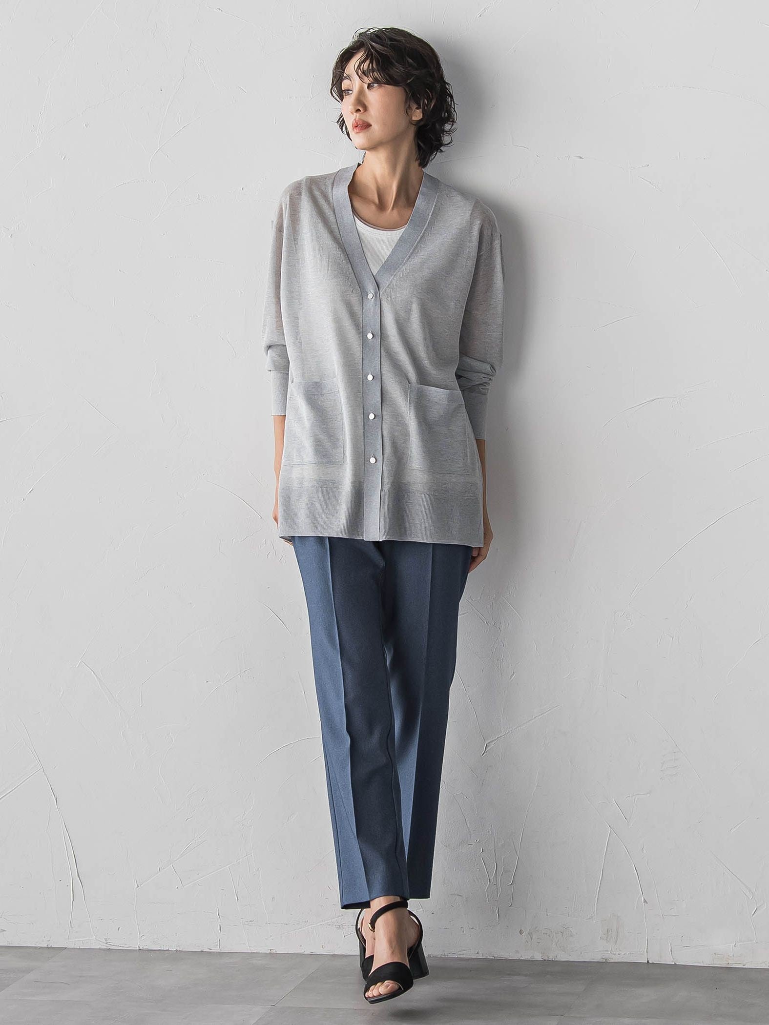 【大きいサイズ】ラメテレコタンクトップ