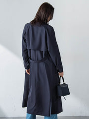 【ラク軽トレンチ】ラグランスリーブスプリングコート≪手洗い≫