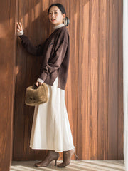 タフタタックスカート≪洗濯機で洗える≫