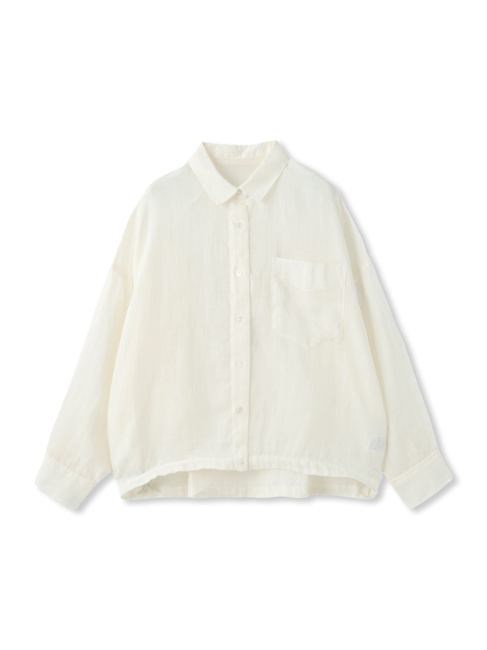 ラスターラミーカルゼバックドロストヘムシャツ