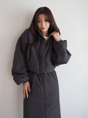 ［SET］Padded Blouson×Skirt Setup≪手洗い可能≫