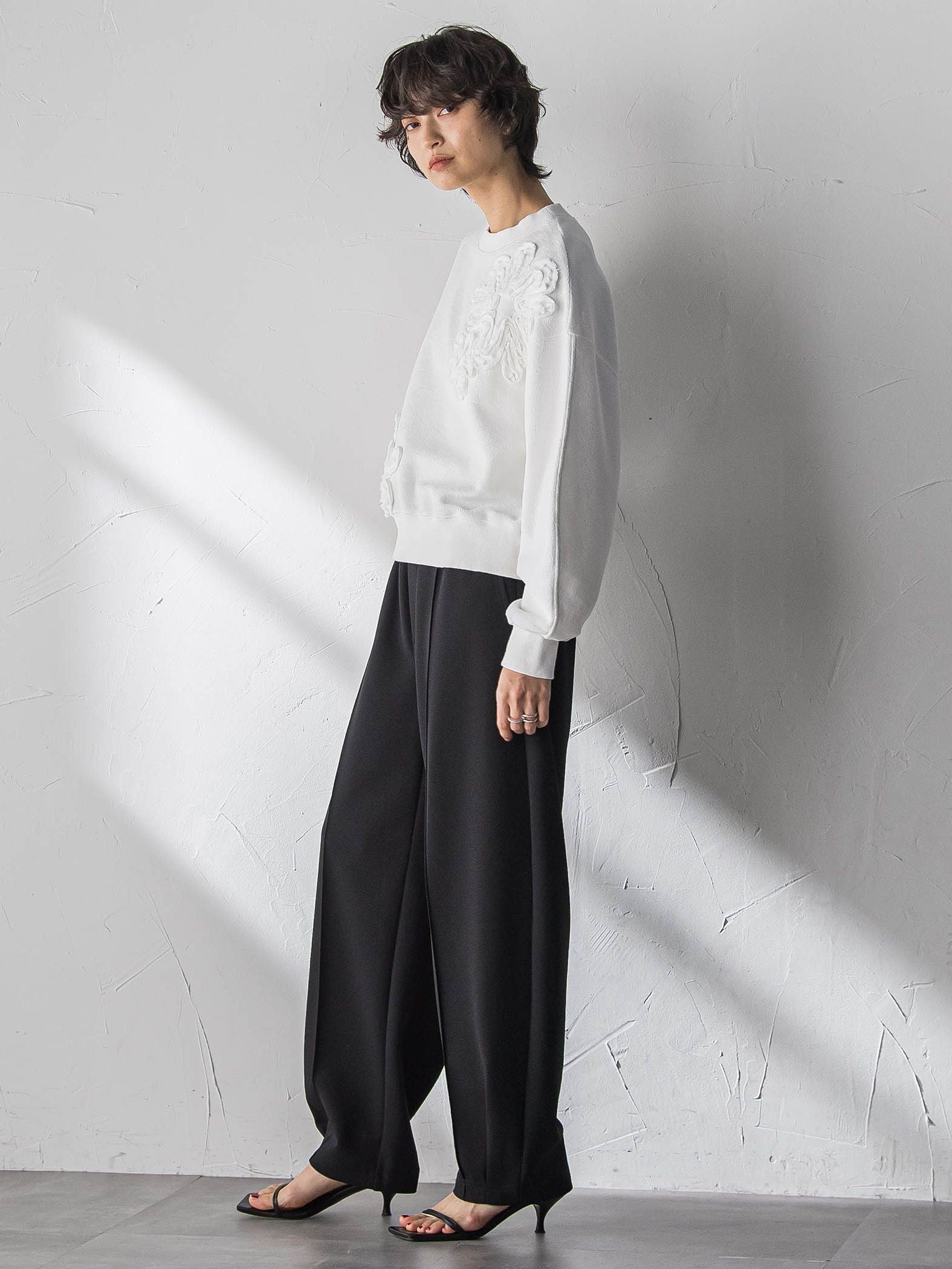 【えらべるSETUP】叶えるイージーカーブパンツ≪手洗い可能≫