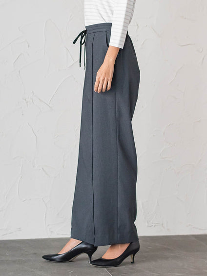 【WEB限定】マルーデデニムワイドパンツ