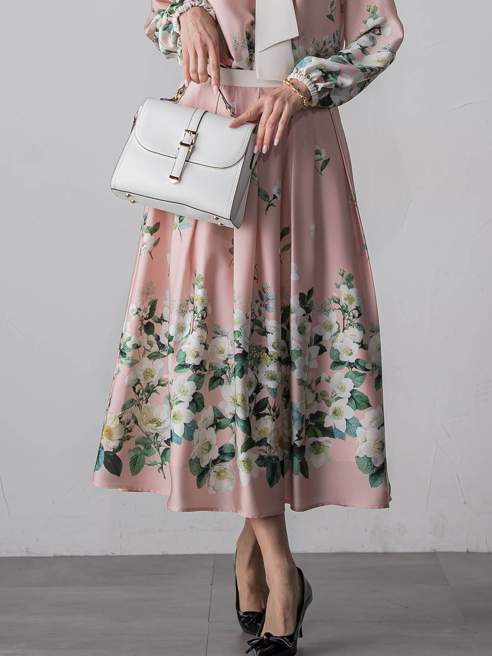 クリスマスローズスカート