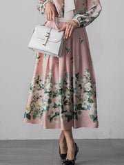 クリスマスローズスカート