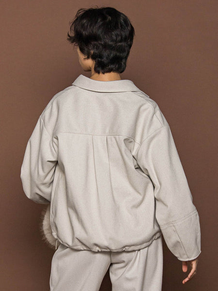 【楽・美・軽】スキッパーブラウス≪手洗い可能≫