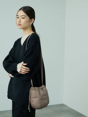 【TAION】ドロストダウンショルダーバッグ《手洗い可能》