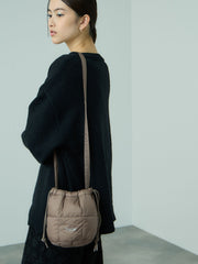 【TAION】ドロストダウンショルダーバッグ《手洗い可能》