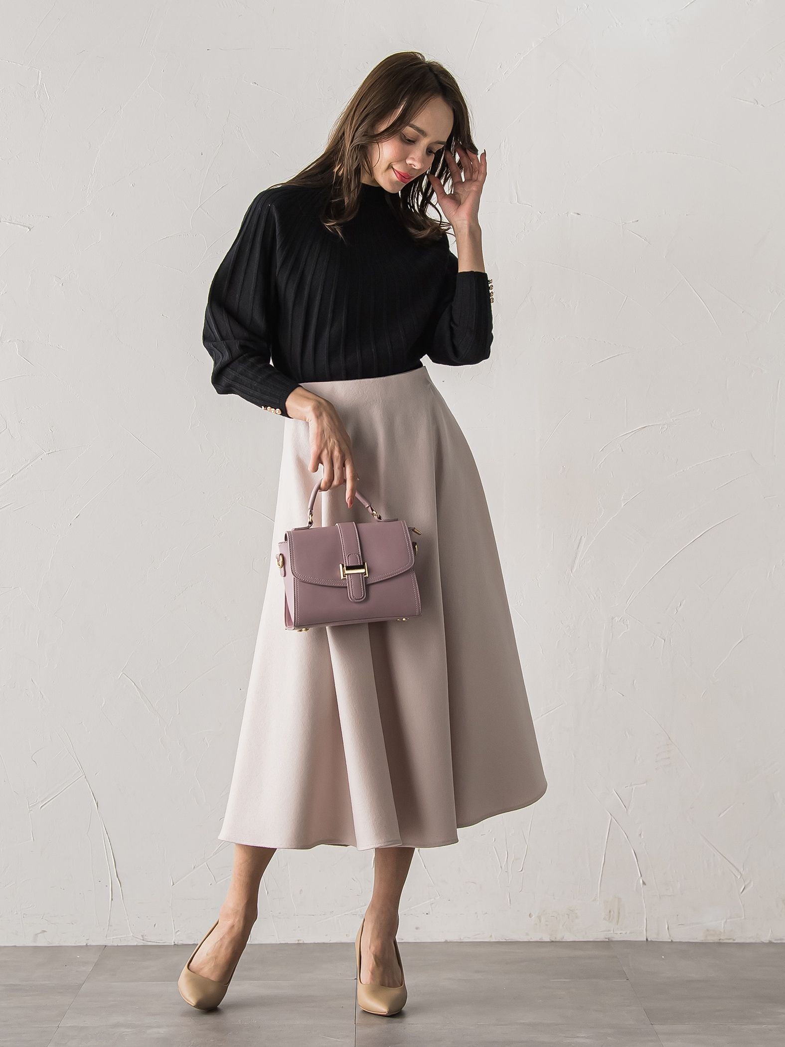 【WEB限定カラーあり】シームレスニット