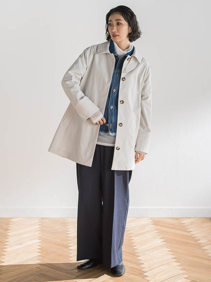 【大きいサイズ】シアー切り替えカットソー