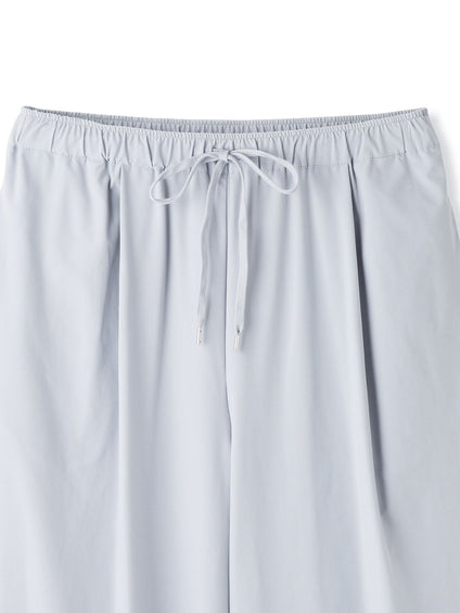 【涼やかストレッチ】ワイドパンツ