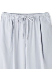 【涼やかストレッチ】ワイドパンツ