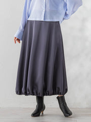 PLUM ROYAL SATINスカート≪手洗い可能≫