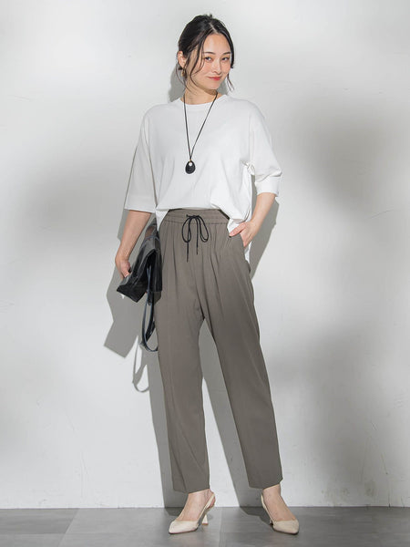 【WEB限定】【待望の再登場！】Active Beautyテーパードパンツ≪13号あり≫
