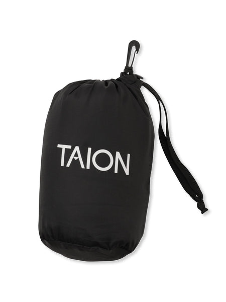 【TAION】ベーシッククルーネックボタン インナーダウンベスト