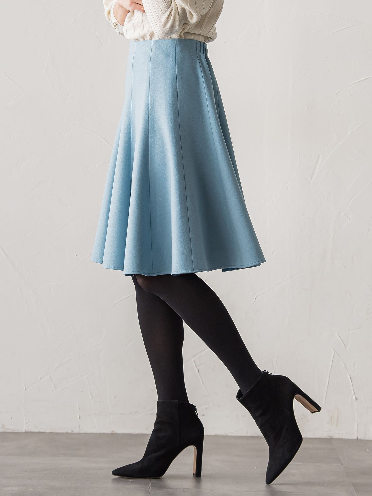 【新色追加】ルミナリー圧縮スムーススカート