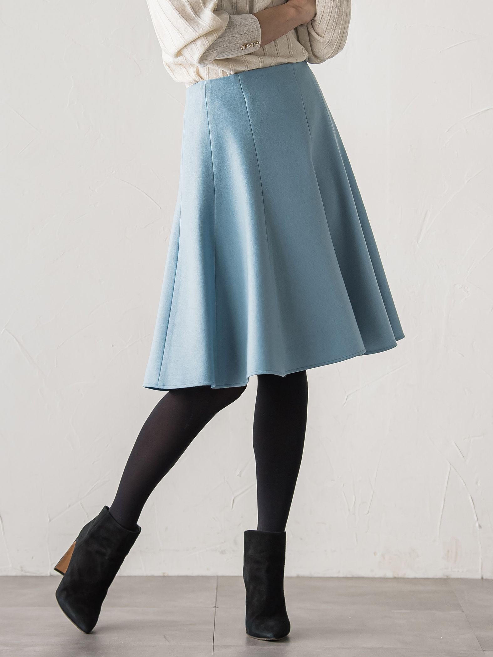 【新色追加】ルミナリー圧縮スムーススカート