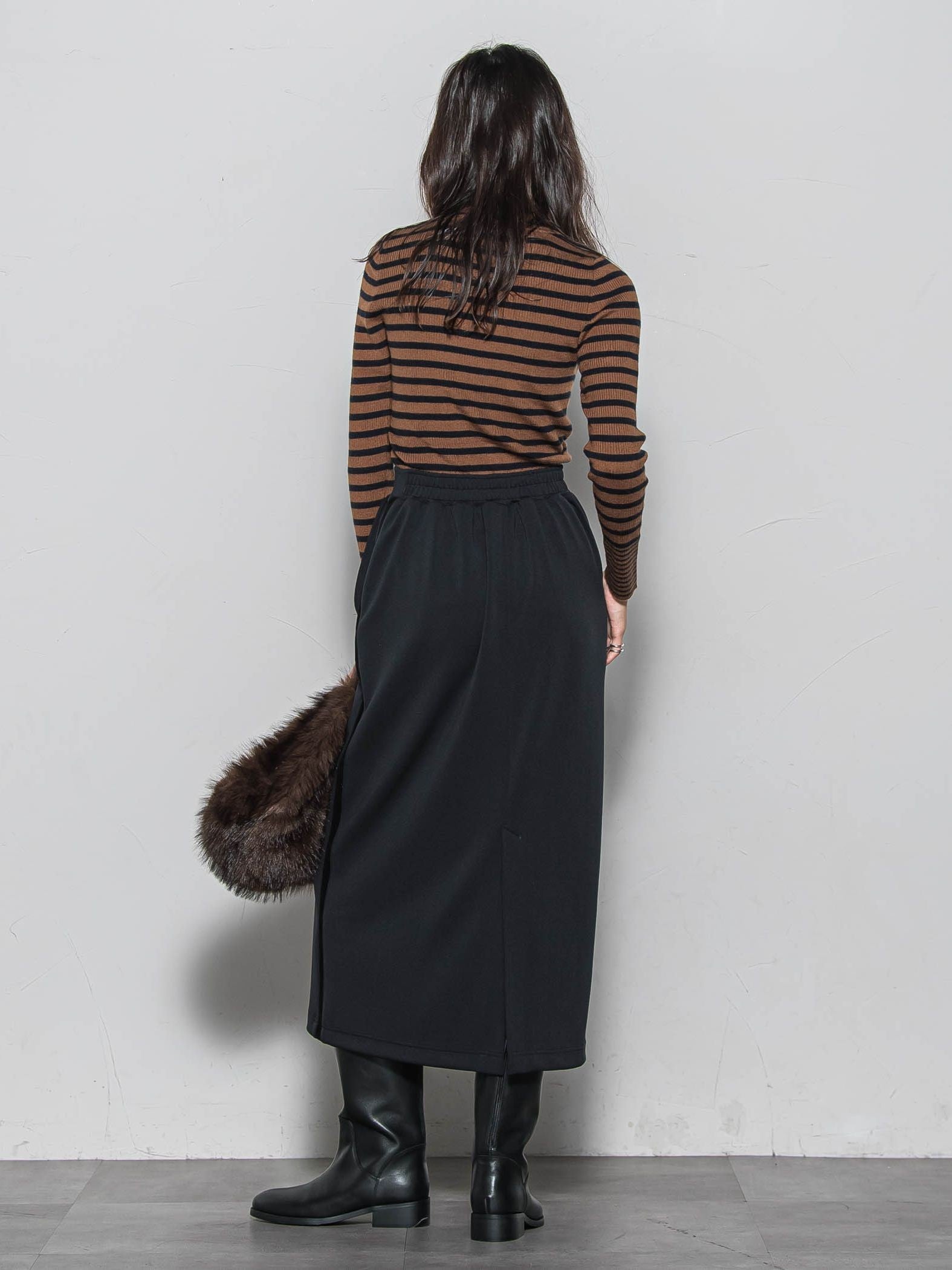 NEW叶えるIラインスカート≪手洗い可能≫