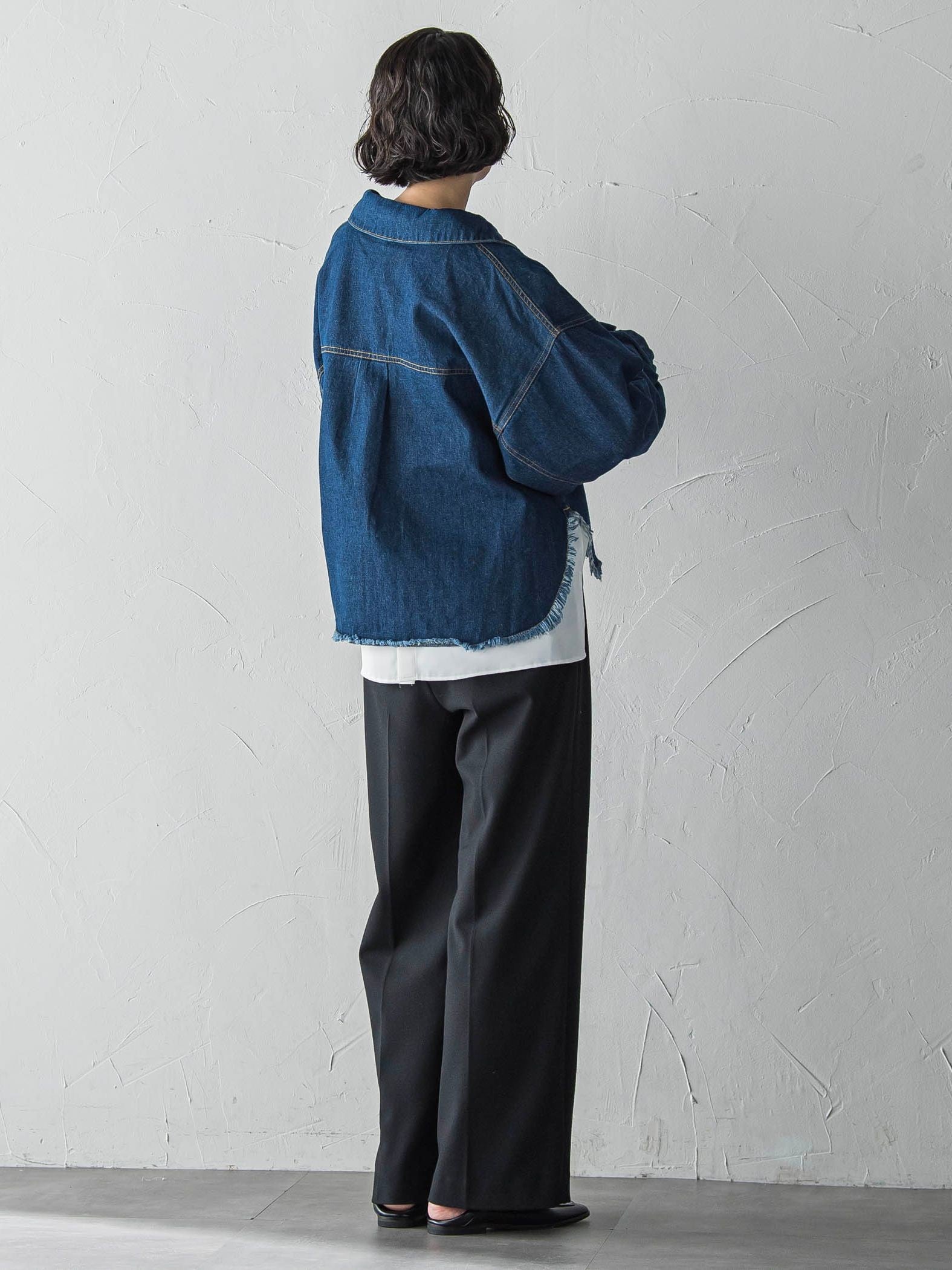 【biyori】”抜け感シルエットでこなれ感”オトナGジャン≪手洗い可能≫