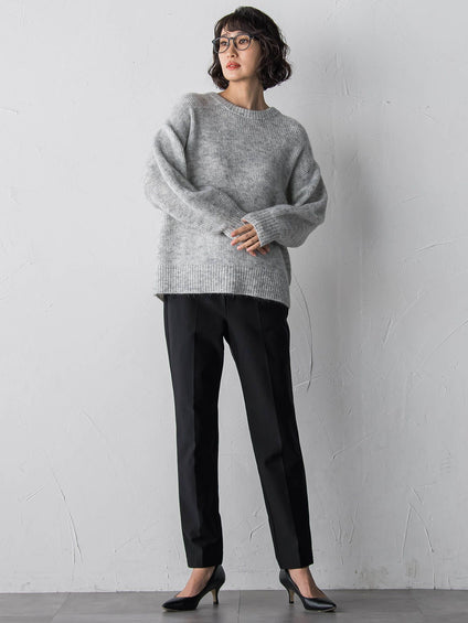 モヘヤスパンコールニット