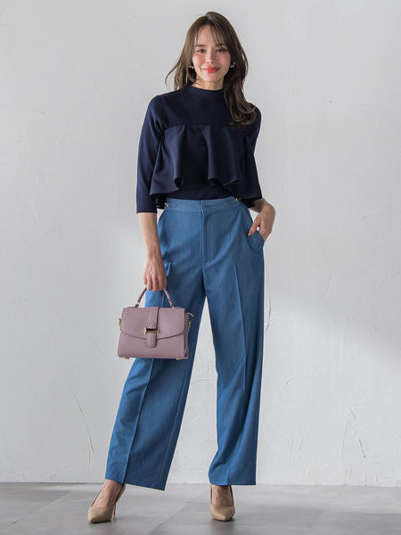 オーロララメデニムパンツ