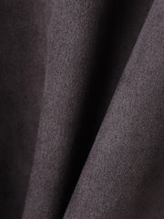 【WEB限定】マシュマロスウェードノーカラーブルゾン≪手洗い可能≫